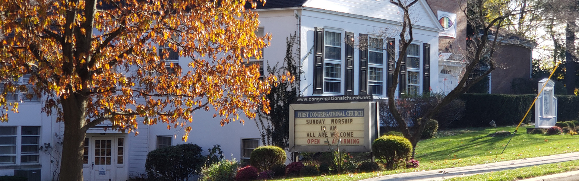 1st Congregational church in Park Ridge, NJ